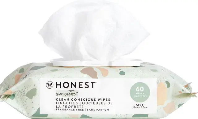 Main image of Multi-Use Baby Wipes, Geo Mood, 60 Count