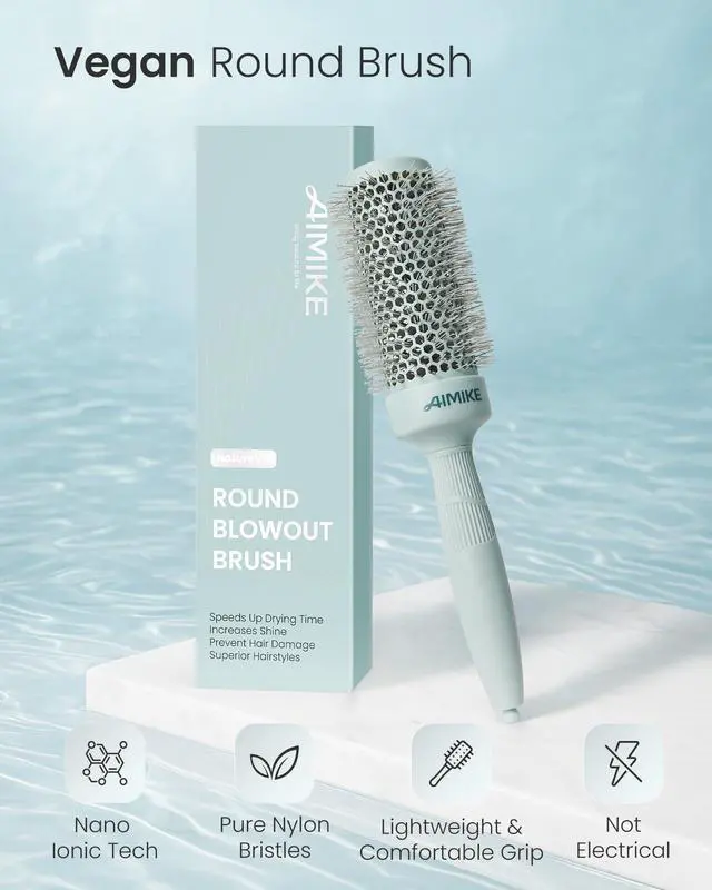 Alt view image 4 of 7 - NaturaVol Round Brush for Blow Out, Round Hair Brush for Blow Drying
