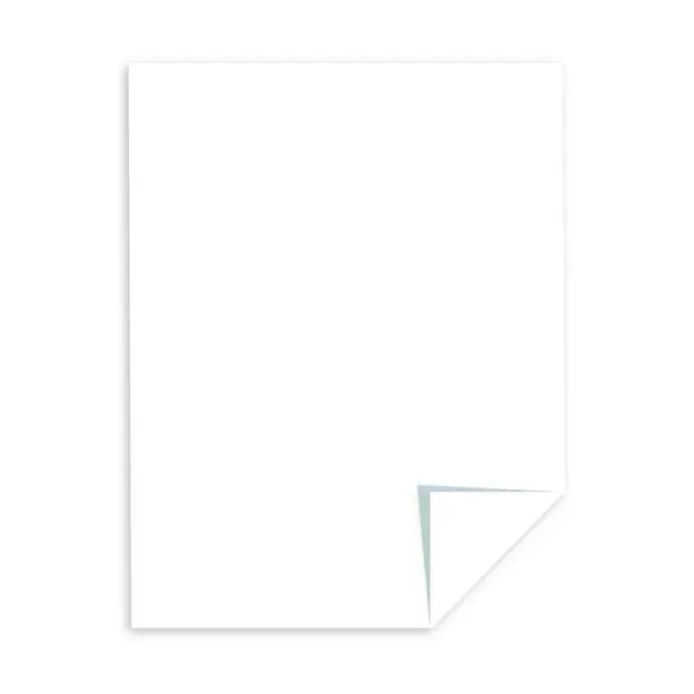 Alt view image 3 of 4 - Neenah Bright White Cardstock, 8.5" x 11", 65 lb, 75 Sheets