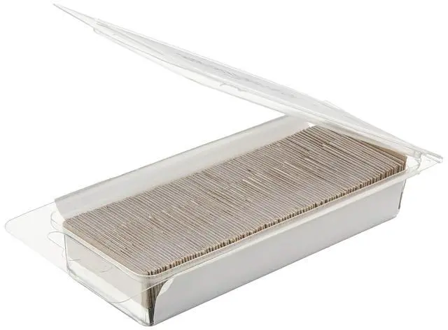 Alt view image 3 of 4 - Single Edge Razor Blades, High Carbon Steel, Clam Shell, 100-Pack