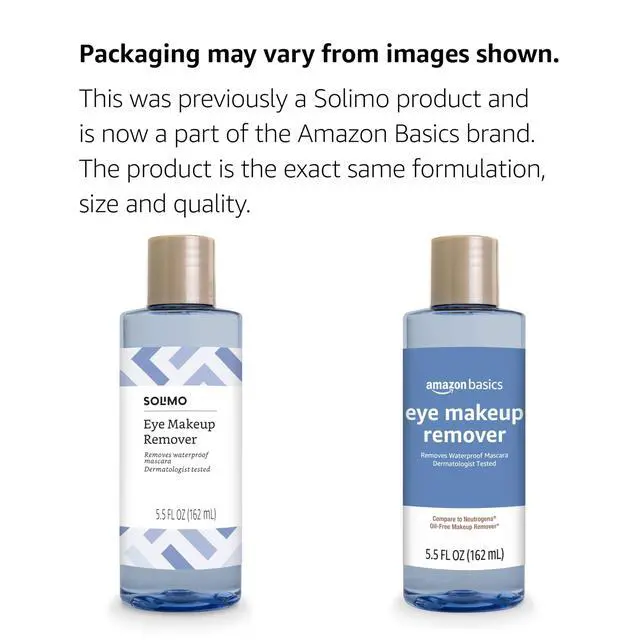 Alt view image 2 of 7 - Eye Makeup Remover, Removes Waterproof Mascara, Dermatologist Tested, Fragrance Free, 5.5 Fl Oz (Pack of 1)