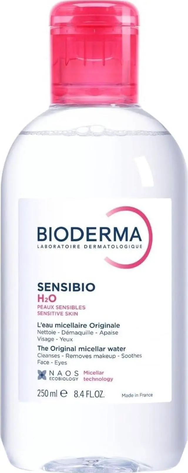 Main image of Sensibio H2O Micellar Water, Makeup Remover Cleanser, Gentle for Skin, Fragrance-Free & Alcohol-Free, Gentle Face Cleanser for Sensitive Skin, 8.4 Fl Oz