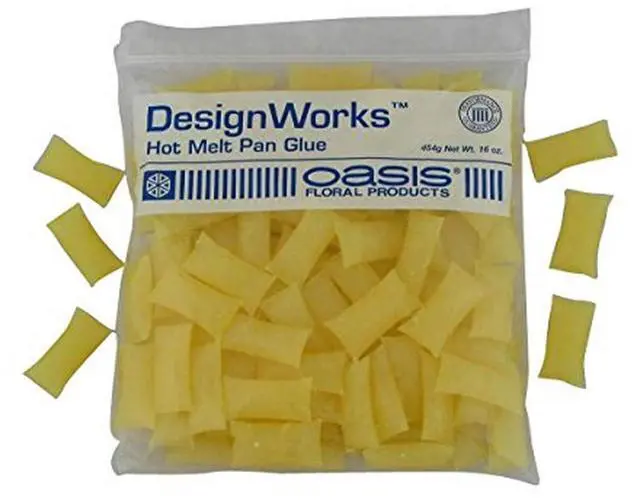 Main image of Works Hot Melt Glue Pillows 16 Ounce Bag