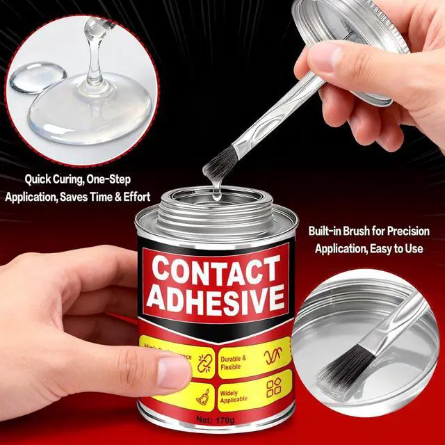 Alt view image 4 of 7 - 170g Contact Cement Adhesive, Contact Cement Glue