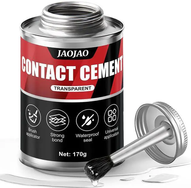 Main image of 6 OZ Contact Cement Adhesive, Instant Strong Bonding, Waterproof