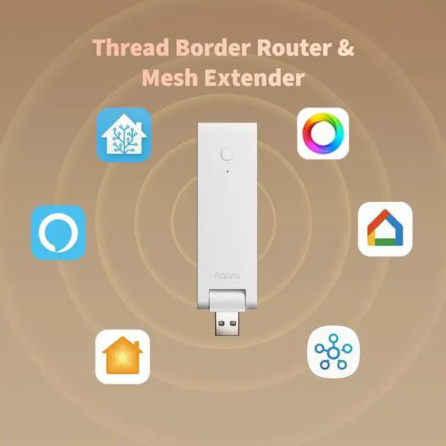Alt view image 3 of 7 - Smart Hub M100 for Home Automation, Matter Controller, Wi-Fi | Thread Border Router, Features Zigbee (Not Third-Party), Supports Apple HomeKit, Amazon Alexa, IFTTT, Home Assistant