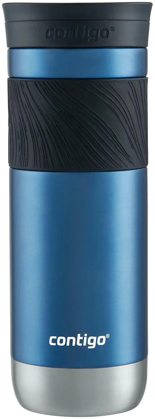 Main image of Byron Vacuum-Insulated Stainless Steel Travel Mug, 20oz - Leak-Proof Lid, BPA-Free, Blue Corn - Perfect Reusable Cup for Coffee or Water; hot and cold beverage holder