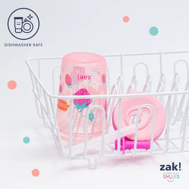 Alt view image 6 of 7 - Zak Designs Kelso Toddler Cups For Travel or At Home, 15oz 2-Pack Durable Plastic Sippy Cups With Leak-Proof Design is Perfect For Kids (DinoRoar, Zaksaurus)