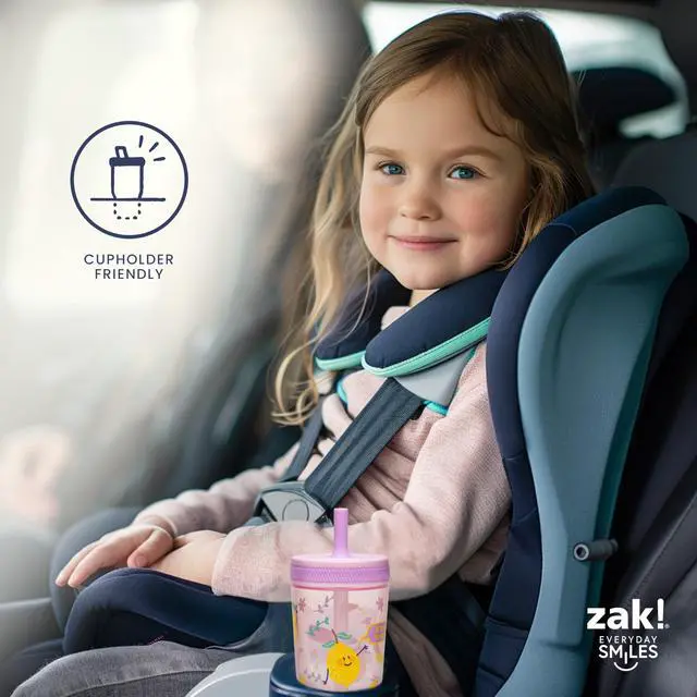 Alt view image 7 of 7 - Zak Designs Kelso Toddler Cups For Travel or At Home, 15oz 2-Pack Durable Plastic Sippy Cups With Leak-Proof Design is Perfect For Kids (DinoRoar, Zaksaurus)