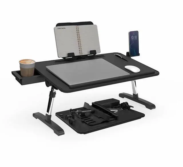 Main image of LimitlessPortable Modern Workstation and Lap Desk with Adjustable Height & Tilt (Black)