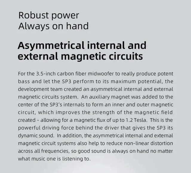 Alt view image 7 of 7 - FiiO SP3 High Fidelity Active Desktop Speakers