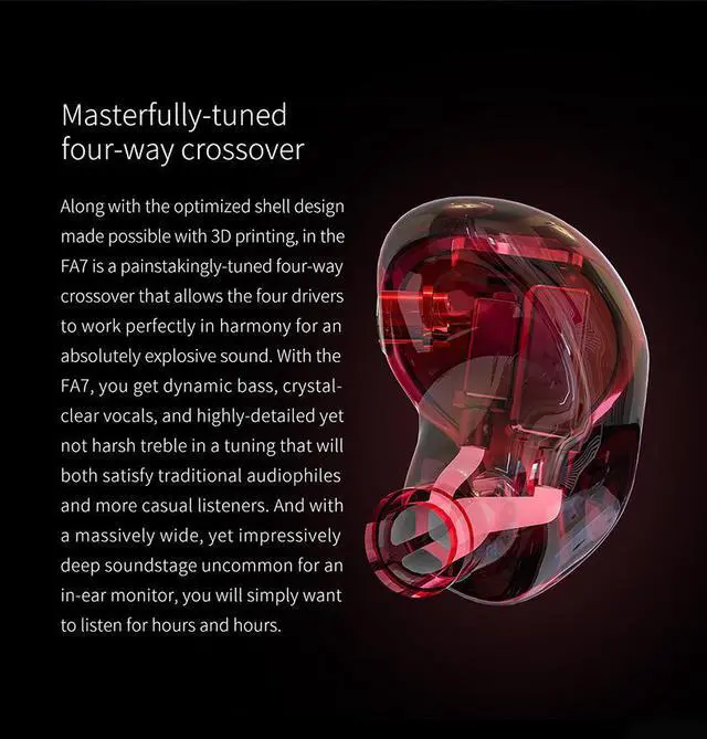 Alt view image 4 of 7 - FiiO FA7 In-Ear Monitors (IEMs)