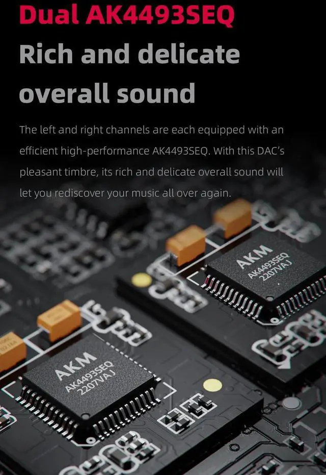 Alt view image 7 of 7 - FiiO K7 Balanced Headphone DAC/Amp (Apos Certified)