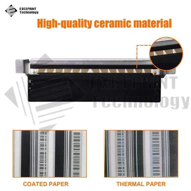 Alt view image 3 of 7 - Printhead Compatible with Ze braZT210/ZT220/ZT230 Printhead 203dpi Thermal Label Printer (PN:P1037974-010)