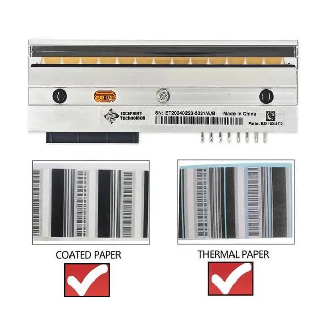 Main image of P1004232 New Printhead for 110Xi4 105SL Plus Thermal Label Printer 300dpi