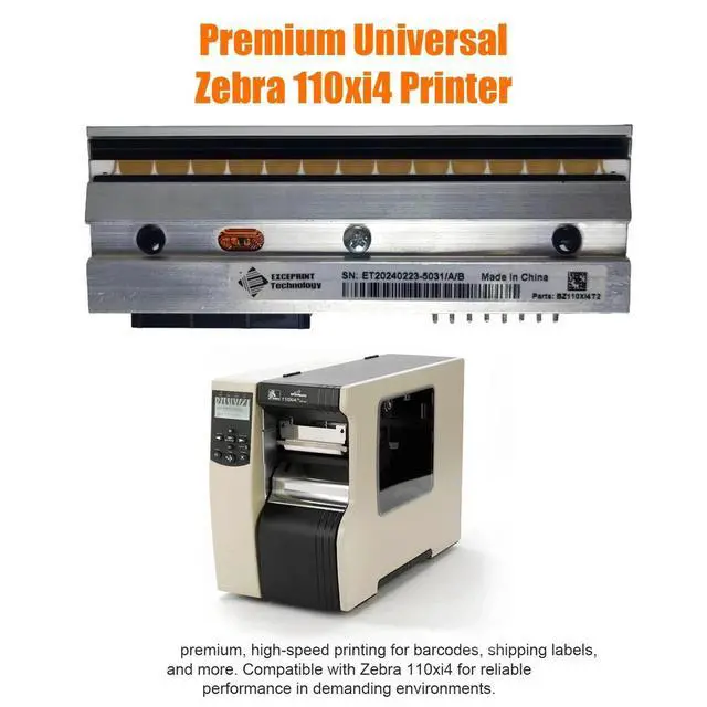 Alt view image 4 of 5 - P1004232 New Printhead for 110Xi4 105SL Plus Thermal Label Printer 300dpi