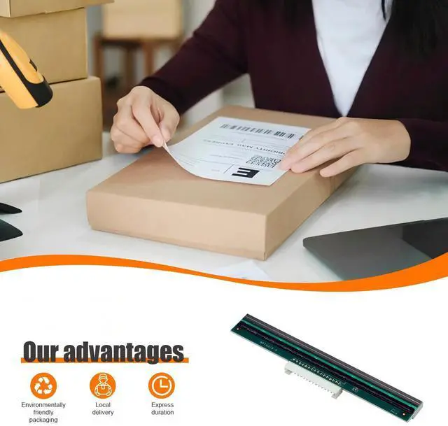 Alt view image 2 of 5 - Printhead for Intermec PB50 PB51 PB52 PB53 Thermal Label Barcode Printer 203dpi,P/N:715-508-001