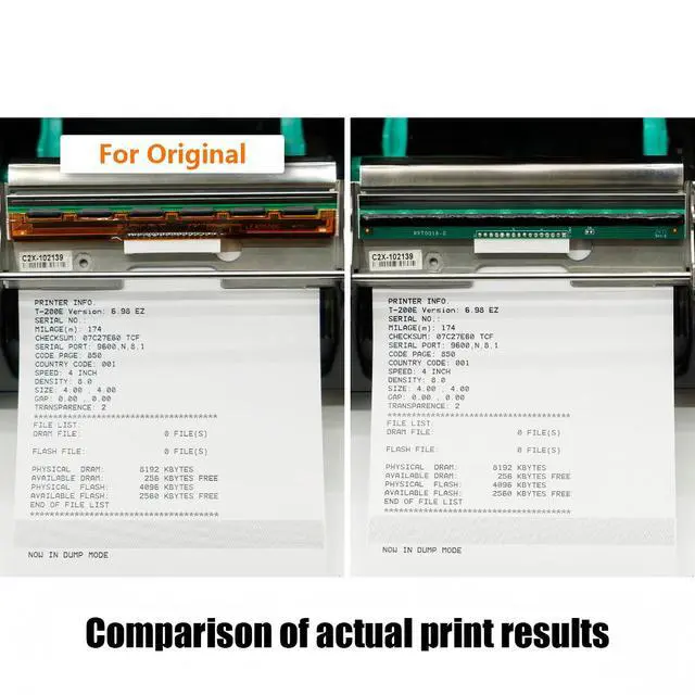 Alt view image 3 of 5 - Printhead for Intermec PB50 PB51 PB52 PB53 Thermal Label Barcode Printer 203dpi,P/N:715-508-001
