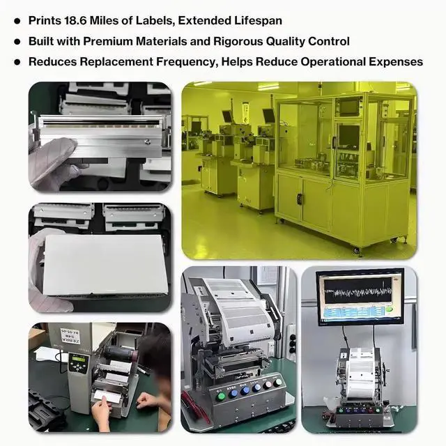 Alt view image 4 of 5 - Printhead for Intermec PB50 PB51 PB52 PB53 Thermal Label Barcode Printer 203dpi,P/N:715-508-001