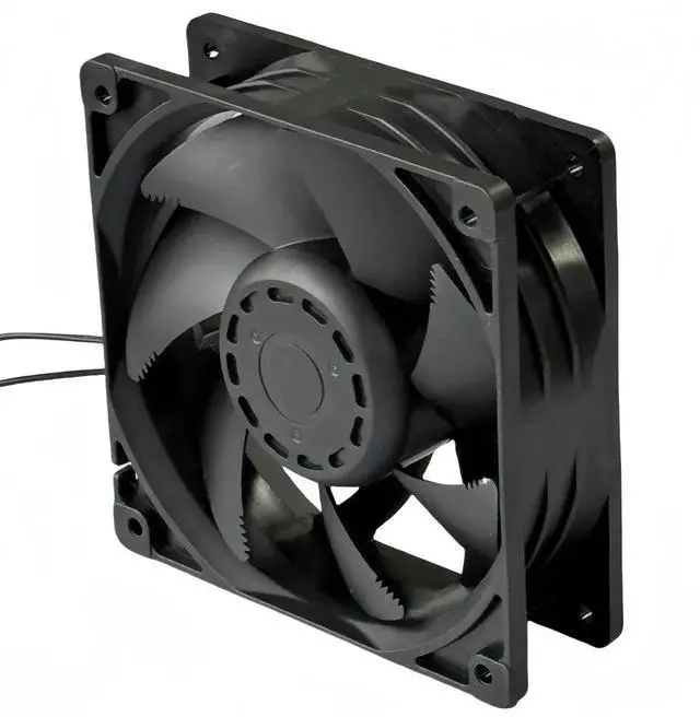 Alt view image 2 of 7 - WRIARICH XY-12038B2H EC Cooling Fan 120×120×38mm 12CM, 110V-240V 0.06A 50/60Hz High Air Volume Cabinet Fan