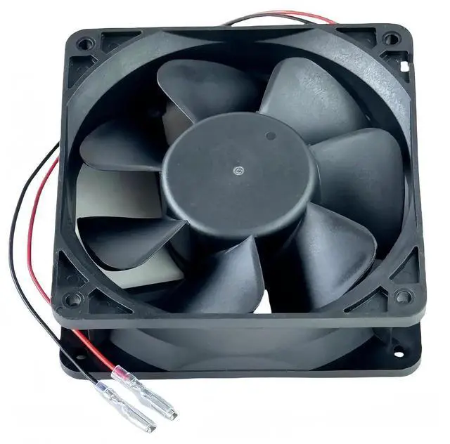 Alt view image 2 of 7 - WRIARICH 12038 DC12V 0.40A 2-Wire Brushless Cooling Fan, 120×120×38mm 12CM Replacement Fan Model RDM1238B for Cabinet & Inverter