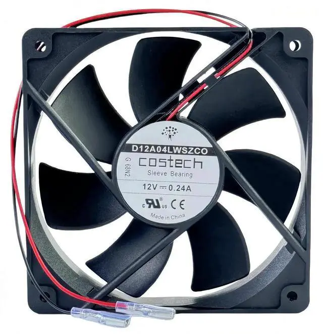 Main image of WRIARICH COSTECH D12A04LWSZC0 Cooling Fan, DC12V 0.24A, 120×120×25mm 2-Wire 12025 Fan