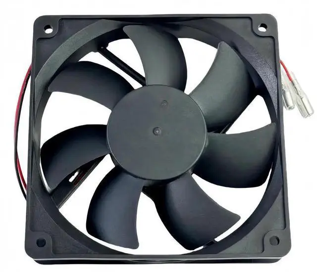Alt view image 5 of 7 - WRIARICH COSTECH D12A04LWSZC0 Cooling Fan, DC12V 0.24A, 120×120×25mm 2-Wire 12025 Fan