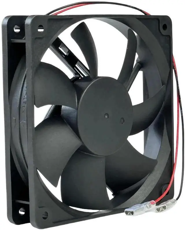 Alt view image 7 of 7 - WRIARICH COSTECH D12A04LWSZC0 Cooling Fan, DC12V 0.24A, 120×120×25mm 2-Wire 12025 Fan