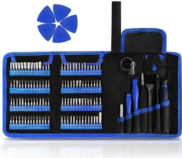 Main image of WRIARICH 126-in-1 Magnetic Precision Screwdriver Repair Kit with 111 Bits for iPhone, MacBook, PC, Laptop, Tablet & Xbox