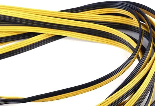 Alt view image 3 of 7 - WRIARICH 5PCS 100cm PCI-E 6Pin to 8Pin (6+2Pin) GPU Power Extension Cable, 18AWG Heavy-Duty PCIe Cable for BTC Mining Rig
