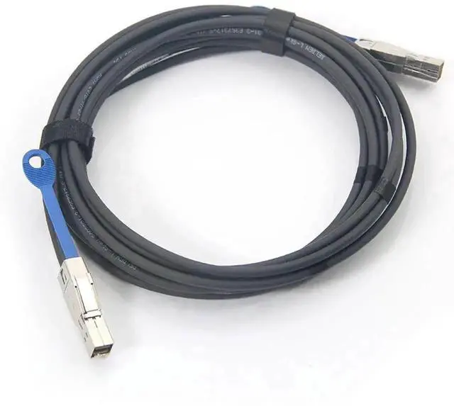 Alt view image 4 of 5 - WRIARICH 3M 10ft SFF-8644 to SFF-8644 Mini SAS HD 12Gbps SAS 3.0 Cable, 100-Ohm Impedance External Storage Cable Compatible with NVMe Enclosure, Storage Array, SAN and JBOD Devices