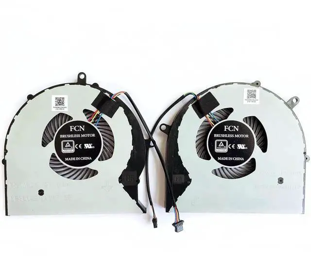 Main image of WRIARICH CPU+GPU Dual Cooling Fan Set, DC12V 4-Pin PWM, DFS552012M00T FK7V / DFS602212M00T FK7W, Replacement for ASUS ROG Strix FX503 GL703 FX63V Gaming Laptops
