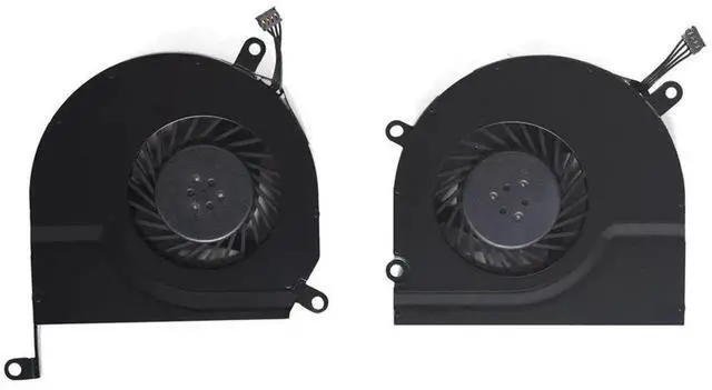 Alt view image 4 of 5 - WRIARICH A1286 Left+Right CPU Cooling Fan for MacBook Pro 15" 2008-2012