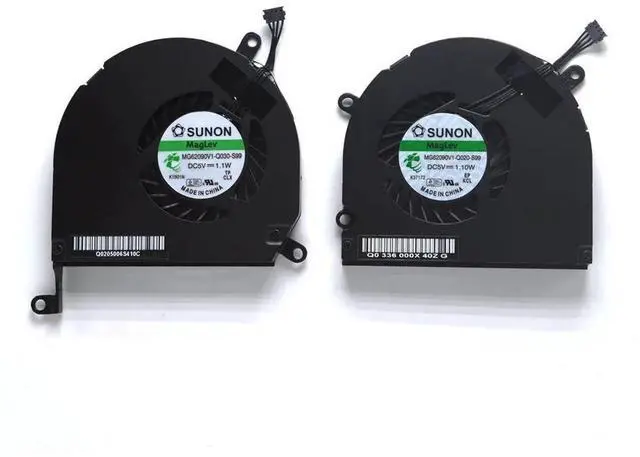 Main image of WRIARICH A1286 Left+Right CPU Cooling Fan for MacBook Pro 15" 2008-2012