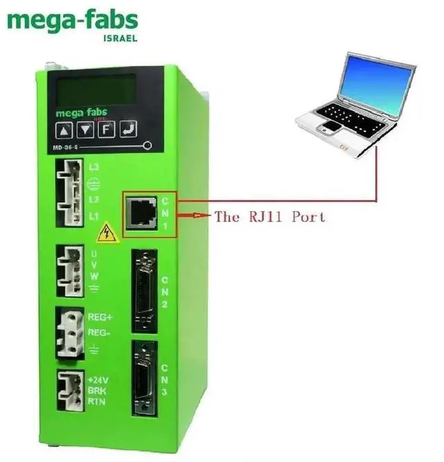 Alt view image 3 of 6 - WRIARICH 1.8M FTDI FT232RL USB to RS232 RJ11/RJ12 6P4C Console Debug Cable Compatible LMACR21D for MEGA-FABS D1 Servo Driver