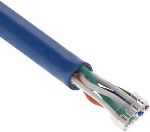 Alt view image 4 of 5 - WRIARICH 20 Pack CAT8 Shielded RJ45 Ethernet Plugs, 8P8C Network Cable Connector Ends with Clear Strain Relief Boots