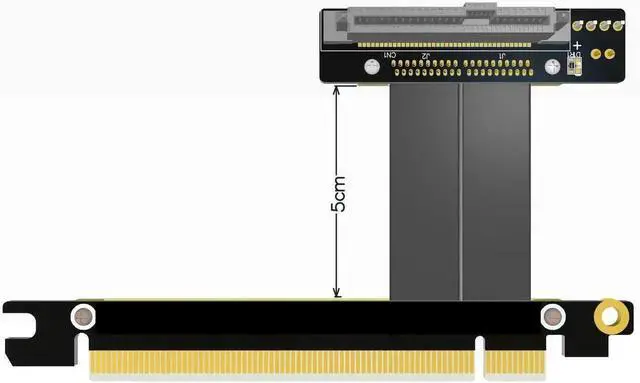 Main image of WRIARICH 10cm Gen3.0 U.2 SFF-8639 to PCI-E x16 NVMe Extension Cable, 32Gbps U2 PCIe 3.0 x16 High-Speed SSD Riser Cable Model R37SL for Workstation & Server Storage Expansion