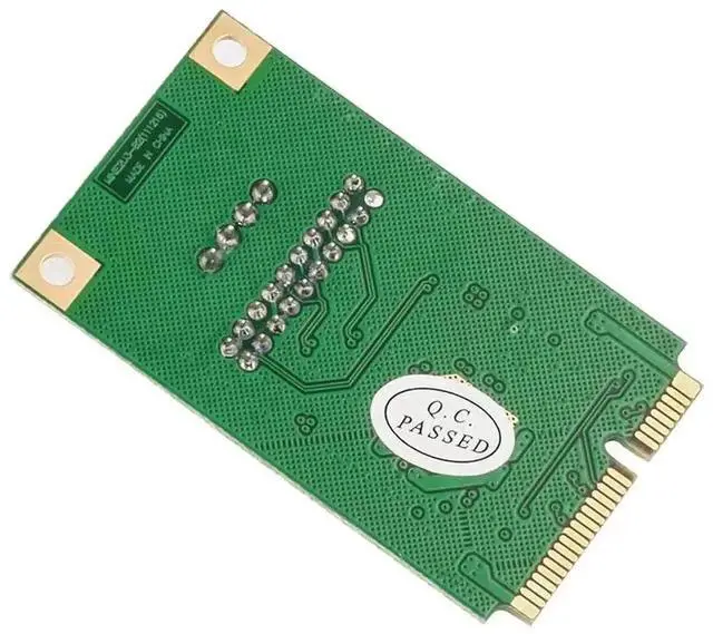 Main image of WRIARICH E3-MPE202-2P Mini PCI-E USB 3.0 Expansion Card with 19-Pin Internal Female Header & USB 3.0 Extension Cable, 5Gbps Mini PCIe Adapter for Mini Host, Industrial PC Front Panel USB Expansion