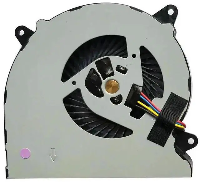 Alt view image 2 of 3 - WRIARICH 4-Wire CPU Cooling Fan Replacement for ASUS N550J N550JK N550JV N550JA N550LF G550JK G550J Gaming Laptop Cooler