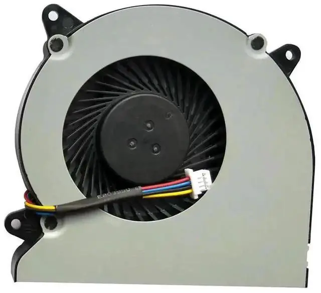 Alt view image 3 of 3 - WRIARICH 4-Wire CPU Cooling Fan Replacement for ASUS N550J N550JK N550JV N550JA N550LF G550JK G550J Gaming Laptop Cooler