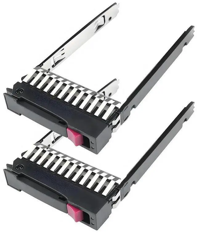 Main image of WRIARICH 2 Pack 2.5 Inch SFF Hard Drive Tray Caddy 500223-001 500223-002 SAS SATA SSD Hot Swap Carrier Compatible with HP ProLiant G5 G6 G7 DL380 DL360 DL580 BL460c ML350 ML370 ML570 Server