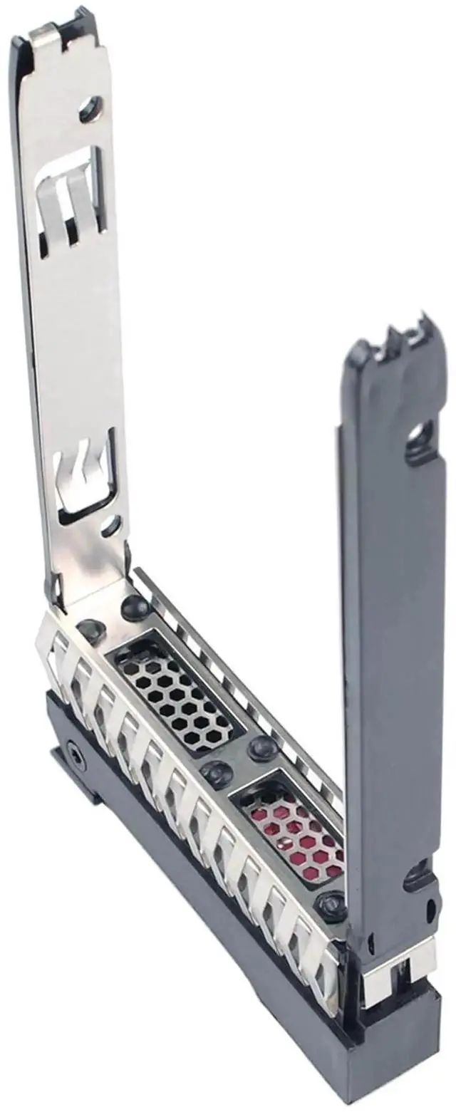 Alt view image 3 of 4 - WRIARICH 2 Pack 2.5 Inch SFF Hard Drive Tray Caddy 500223-001 500223-002 SAS SATA SSD Hot Swap Carrier Compatible with HP ProLiant G5 G6 G7 DL380 DL360 DL580 BL460c ML350 ML370 ML570 Server