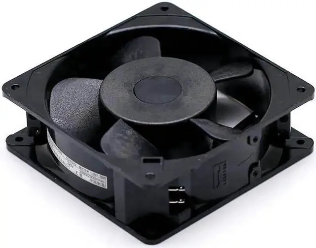 Alt view image 2 of 2 - WRIARICH NMB 4715MS-22T-B50 12030 120×120×38mm AC220V 14/13W Cabinet Cooling Fan, 12cm Industrial Axial Fan 50/60Hz
