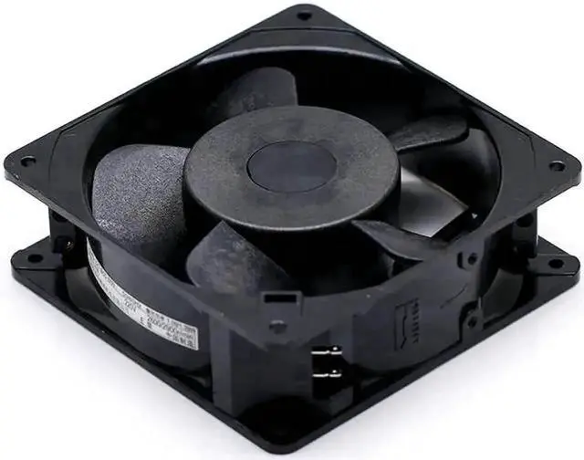 Alt view image 2 of 2 - WRIARICH 12038 AC Cooling Fan NMB 4715MS-22T-B50, 12CM 220V 13/14W Industrial Cabinet Exhaust Fan