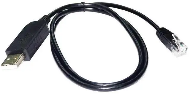 Main image of WRIARICH 1.8M FTDI USB to RS232 RJ11/RJ12 6P4C Console Debug Cable, Compatible with LMACR21D for MEGA-FABS D1 Servo Driver