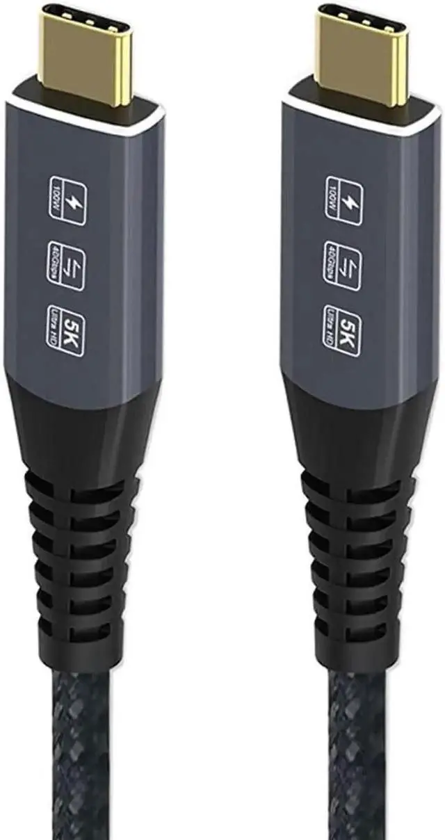 Alt view image 2 of 7 - WRIARICH 1.8M USB4.0 USB-C to USB-C Cable, 40Gbps Data Transfer, 100W PD Charging