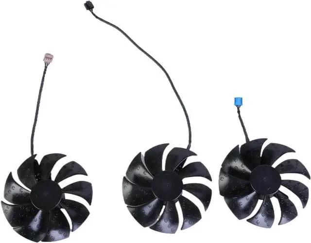 Alt view image 6 of 7 - WRIARICH 87MM PLD09220S12H GPU Cooling Fan Replacement for EVGA GeForce RTX 3070 3080 Ti 3090 FTW3 Ultra Graphics Card Cooler Fan