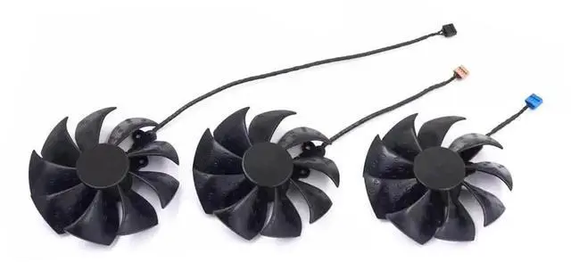 Alt view image 7 of 7 - WRIARICH 87MM PLD09220S12H GPU Cooling Fan Replacement for EVGA GeForce RTX 3070 3080 Ti 3090 FTW3 Ultra Graphics Card Cooler Fan