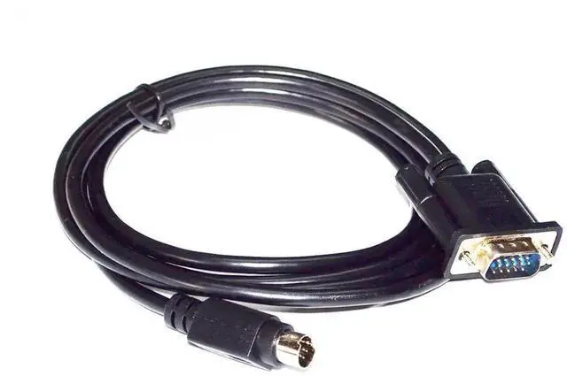 Alt view image 2 of 5 - WRIARICH 3M VGA 15Pin Male to Mini DIN 8Pin MD8 S Terminal Video Cable, VGA to MD8 Cord for PC Graphics Card & TV Box
