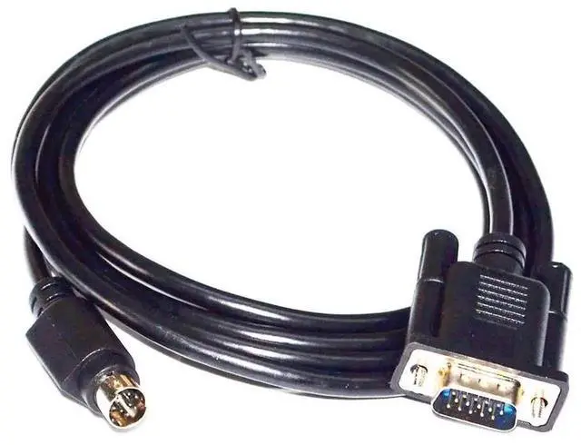 Alt view image 5 of 5 - WRIARICH 3M VGA 15Pin Male to Mini DIN 8Pin MD8 S Terminal Video Cable, VGA to MD8 Cord for PC Graphics Card & TV Box